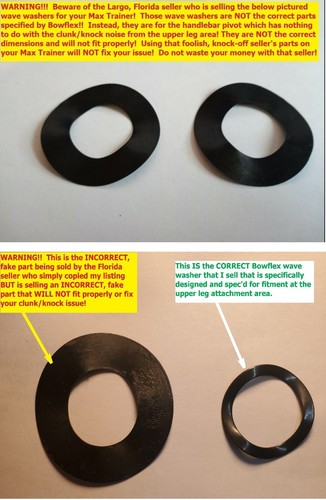 Bowflex max trainer - knock, fix